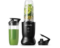 Nutribullet Ultra - Krachtige Blender - Incl. 2 To Go Bekers - 1200 Watt - Verlichte Touch Knoppen - Pulse Functie - Satin Black