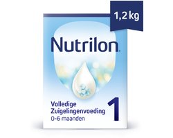Nutrilon 1 Volledige Zuigelingenvoeding - Baby's van 0 tot 6 maanden - 1.2KG - Op basis van 130 jaar onderzoek in Nederland