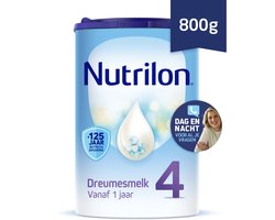 Nutrilon 4 Dreumesmelk – Peuter Flesvoeding Vanaf 1 Jaar – 800g