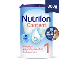 Nutrilon Content 1 - Baby Flesvoeding Vanaf De Geboorte - 800g