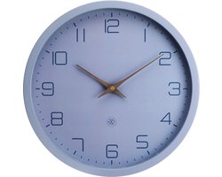 nXt Eco – Wandklok – 30 cm – Papier & Bioplastic – Zwart – Stil