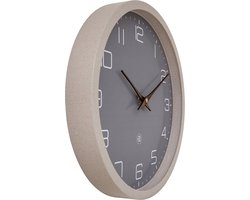 nXt Eco – Wandklok – 30 cm – Papier & Bioplastic – Zwart – Stil