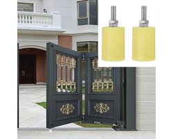 Nylon Schuifpoort Geleiderollen 2 Stuks - Heavy Duty Ondersteuning voor Thuis en Tuin