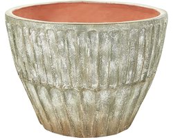 NYSSA - Bloempot - Groen - 50 cm - Terracotta