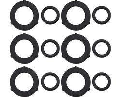 O-Ringen Set voor Kranen - 30 Stuks Tap Connector Washers voor Slangverbindingen en Nozzles, Geschikt voor Diverse Tuinaccessoires