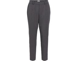 Object Broek Objlisa Slim Pant Noos 23029728 Medium Grey Melange Dames Maat - W44
