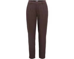 Object Broek Objlisa Slim Pant Noos 23029728 Seal Brown Dames Maat - W44