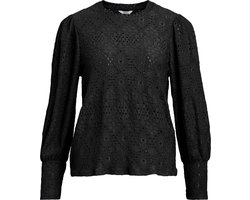 Object Objfeodora L/s Top Noos Dames - Jurken - Zwart - Maat XL