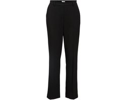 Object Objlisa Mw Straight Pant Noos Broeken Dames - Zwart - Maat 36