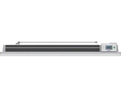 OCEANIC Rubis 2000W vaste elektrische traagheidsradiator - Gebogen design - Wit - NF