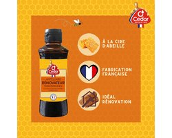 O'Cedar Kleurloze houtwas – Antiekrenovator – Antiek meubilair en parket – 100 ml