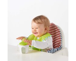 Oefenbeker voor kinderen met deksel - meerkleurig, ideaal om zelf te leren drinken