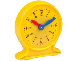 Oefenklok kunststof | Synchroon mechanisme | Educo | leren klokkijken | Educatief speelgoed