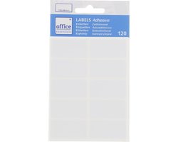 Office Essentials Zelfklevende etiketten | Labels Adhesive | Zelfklevend | - 19x38 mm - 120 stuks