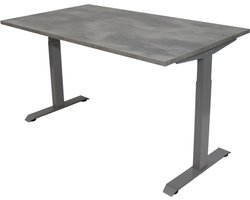 Office Hero® Cosmic - In hoogte verstelbaar bureau grijs frame - Game bureau - Computertafel - Werktafel - 160x80 - Oxyd