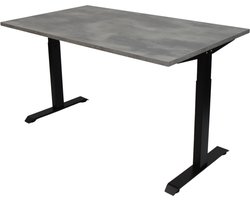 Office Hero® Cosmic - In hoogte verstelbaar bureau zwart frame - Game bureau - Computertafel - Werktafel - 140x80 - Oxyd