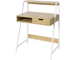 Office Tafelbureau - Computerbureau - Werkstation met opbergplank