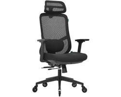 OfficeSense OS230 Ergonomische Bureaustoel – Verstelbare Rugleuning – 3D Armleuningen – Office Chair – Bureaustoel voor volwassenen