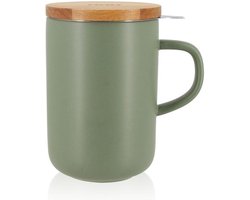 OGO Living - Theemok met zeef en deksel - Amandel 475 ml
