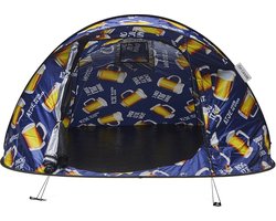 Oh Crabb - pop up tent / festival tent + vlaggenlijn - ruime 2/3 persoons tent - bier, Oktoberfest - lichtgewicht - camping en festival