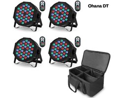 Ohana DT Discolampen - Professionele disco verlichting met 36 LED RGB