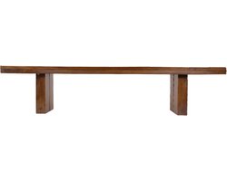 OHNO - Duke Eetkamerbank - Hout - Boomstamblad - Robuuste Poten