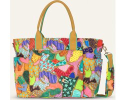 Oilily Bebe - Luiertas - Dames - Verschoonmatje - Verstelbare Schouderband - Multicolor - One size