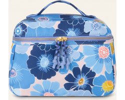 Oilily Coco - Toilettas - Beautycase - Waterafstotend - Dames - Vrouwen - Blauw - One size