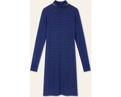 Oilily - Darling knitted dress long sleeves - Blauw - S