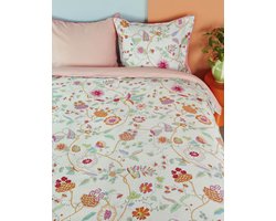 Oilily Dekbedovertrek - Flower - Meisjes - Roze - 240 x 220 cm