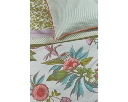 Oilily Line Flower - Dekbedovertrek - Meisjes - Multicolor - 200 cm x 200 cm