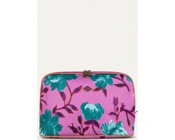 Oilily Oilily Toilettas - Toilettas - Dames - Ritssluiting - Met Spiegeltje - Roze - One size