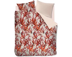 Oilily Orchid Haze - Dekbedovertrek - Lits-jumeaux - 260x200/220 cm + 2 kussenslopen 60x70 cm - Rood