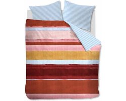 Oilily Overflow - Dekbedovertrek - Lits-jumeaux - 240x200/220 cm + 2 kussenslopen 60x70 cm - Red