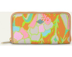 Oilily Zoey - Portemonnee - Dames - Ritssluiting - Bruin - One size