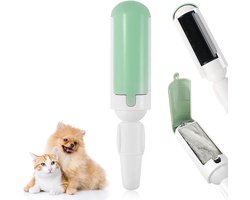 OIMG Roller voor het verwijderen van dierenhaar - Hoogwaardige dierenhaarverwijderaar - Kleverige borstel - Haarverwijderaar - Herbruikbaar - Voor meubels, banken, tapijten, autostoelen en huishoudelijke schoonmaakmiddelen