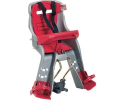 Ok Baby Fietszitje Voor Orion Grijs/rood