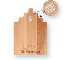 Old Amsterdam Kaasplankje - Hout - Serveerplank - Kaasplank - Borrelplank