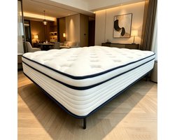 Oleylucklive - Matras 140x200 cm H3 - 7-zones orthopedische wervelkolomondersteuning - 25 cm hoogte - TENCEL™ hoes - ademend & geruisarm