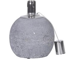 Oli lamp Beton 16cm - Decoratie voor binnen en buiten