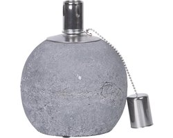 Oli lamp Beton 16cm - Decoratie voor binnen en buiten