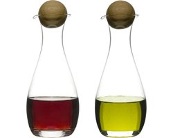 Olie- en azijnstel - oval oak - Sagaform