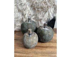 Oliebrander Dorian L Bruin rond
