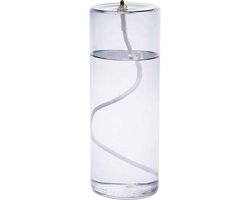 olielamp grijs 19cm