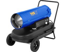 Olieverwarmer - 20 kW - 420 m³ / u - zwenkwielen - MSW