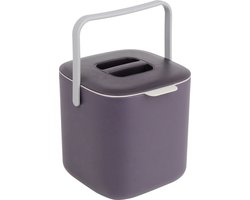 Oliva's - Afvalbakje - gft afvalbakje - Compostbakje aanrecht met deksel en binnenbakje - 3L