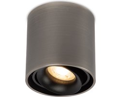 Oliver Opbouwspot Rond Gun Metal