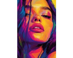 Olivia Rodrigo Poster - Muziek Posters - Aquarel - Wanddecoratie Woonkamer - 180 gram papier - XS6334BY - Formaat 30 x 40cm