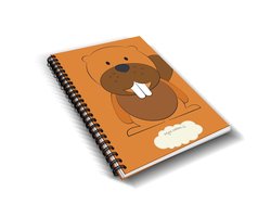 Ollie & Tigger kinderopvang dagboek, gastouder kinderdagverblijf dagboekje Bever - baby - peuter - oppasboekje - opvangboekje - invulboek - ringband