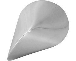 Oloid Bureau Speelgoed voor Stressvermindering - Metaal - Roestvrij Staal - Desktop Speelgoed - Ontspanning - Gladde Oppervlakken - Decompressie - Kantoor Decoratie - Anti-Stress Gadget